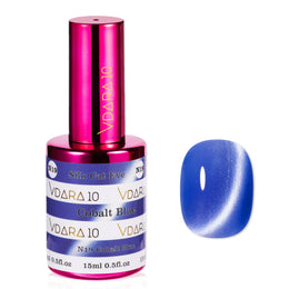 Vdara10 Silk Cat Eye gel polish in Cobalt Blue (VCN019)