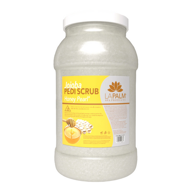 LA PALM Jojoba Pedi Scrub Honey Pearl