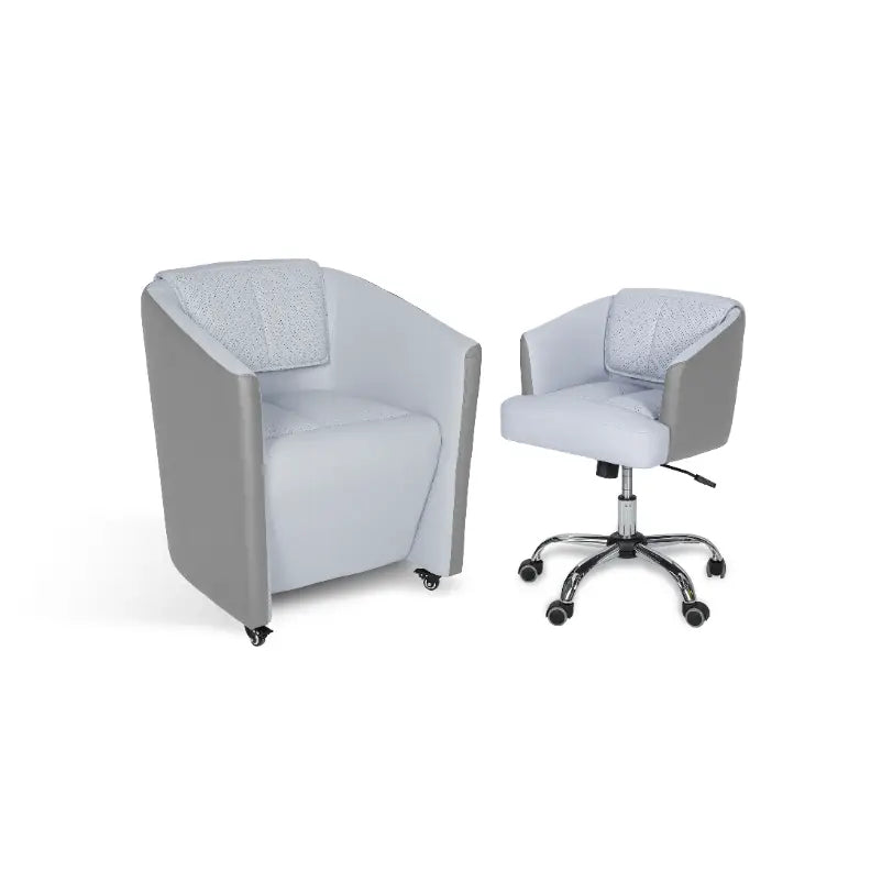 T Spa -  Barron Manicure Chair Combo Acetone Proof Leather