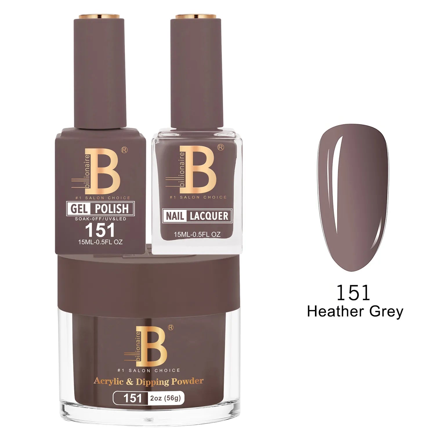 Billionaire - Imperial Trio - Heather Grey - #151
