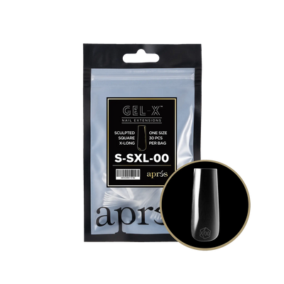 Aprés Gel-X Sculpted Square X-Long Refill Bag