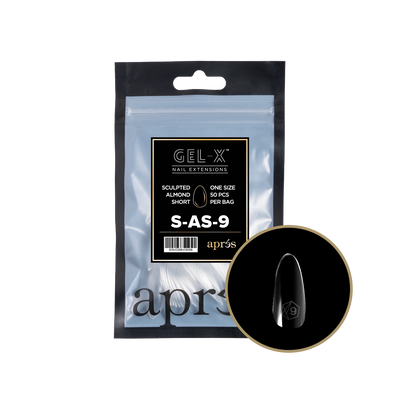 Aprés Gel-X Sculpted Almond Long Refill Bag (15)