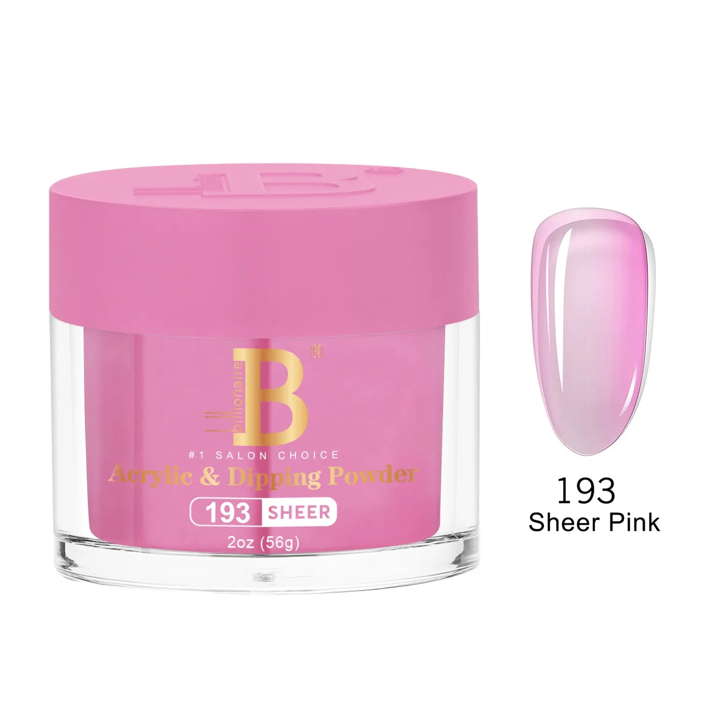 Billionaire - Imperial Dip Powder - Sheer Pink - #193
