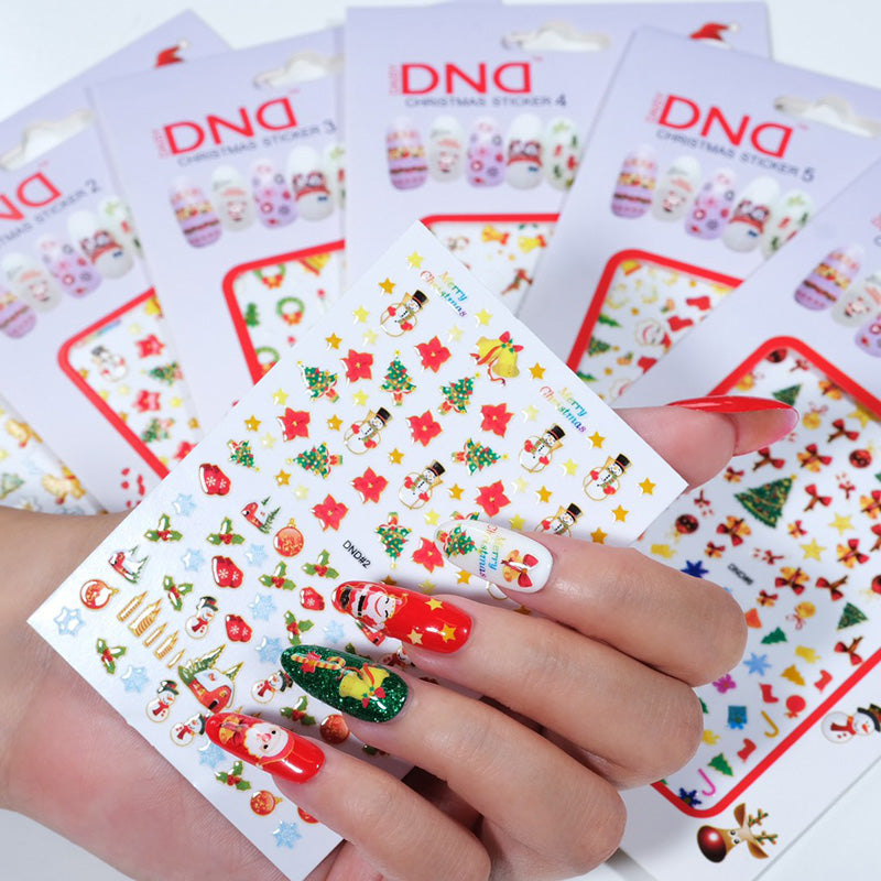 DND - Christmas Nail Art Stickers