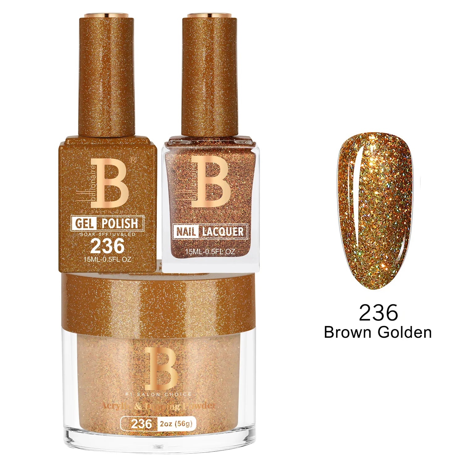 Billionaire - Imperial Trio - Brown Golden - #236