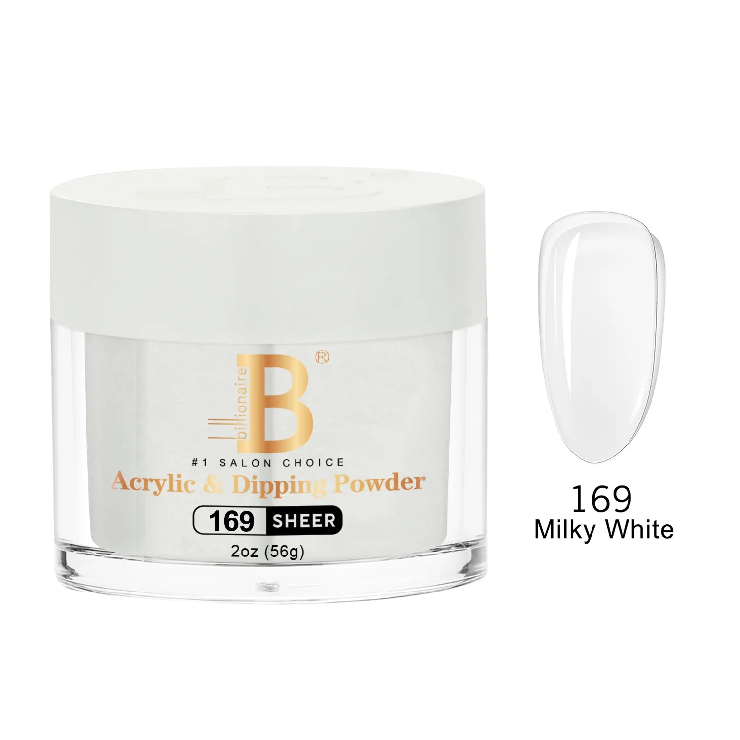Billionaire - Imperial Dip Powder - Milky White - #169