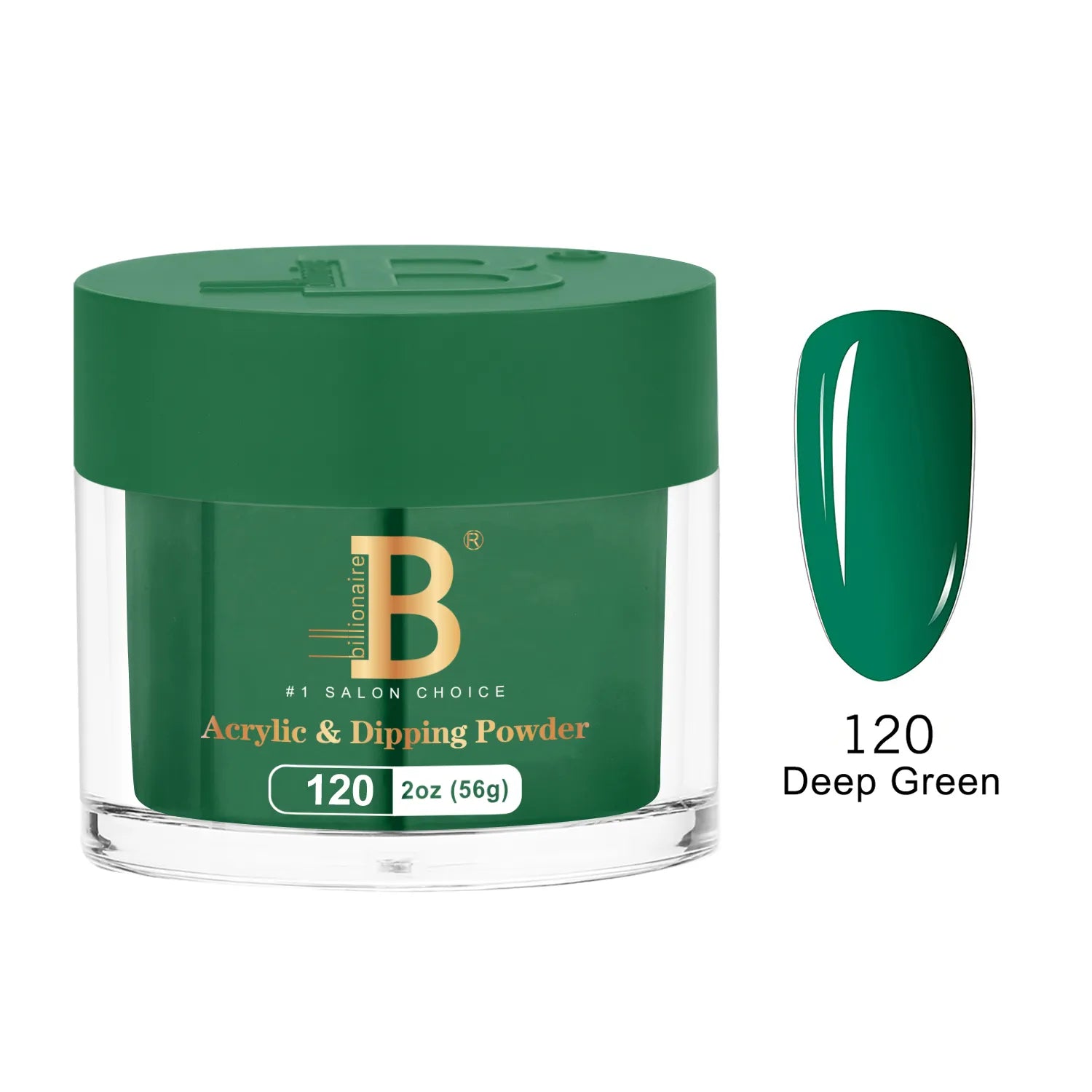 Billionaire - Imperial Dip Powder - Deep Green - #120