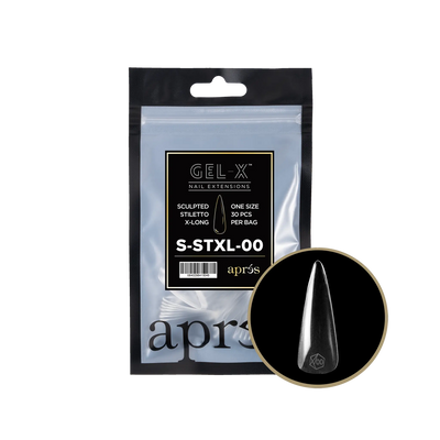 Aprés Gel-X Sculpted Stiletto X-Long Refill Bag