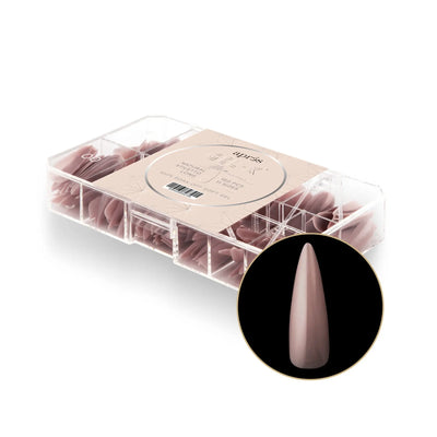 Aprés Gel-X Natural Stiletto Long Box of Tips (10)