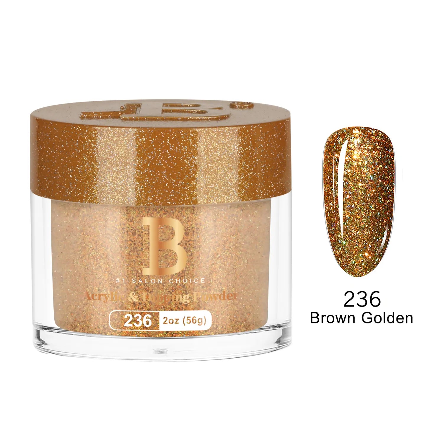 Billionaire - Imperial Dip Powder - Brown Golden - #236