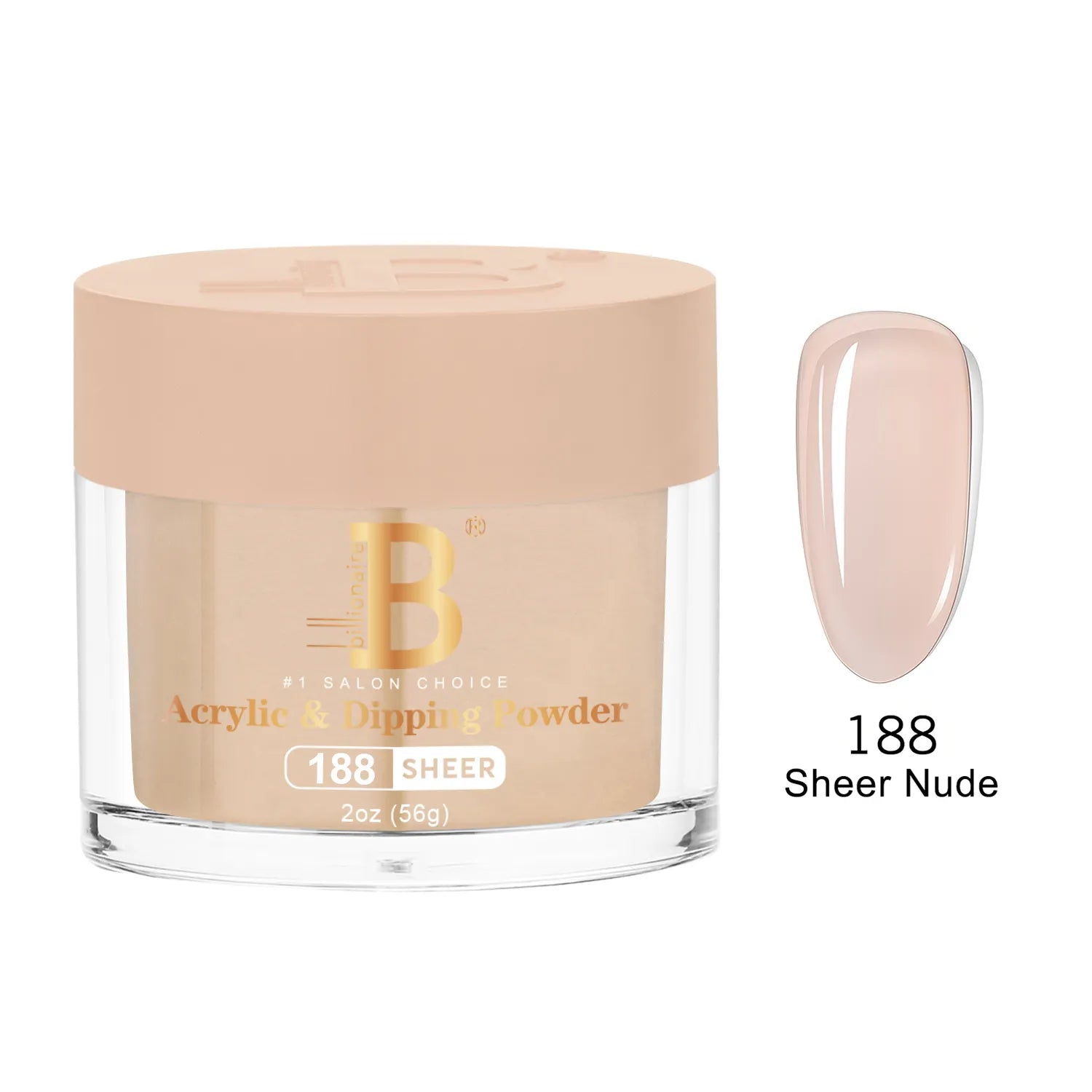 Billionaire - Imperial Dip Powder - Sheer Nude - #188