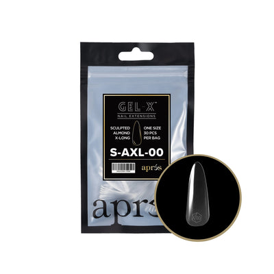 Aprés Gel-X Sculpted Almond X-Long Refill Bag
