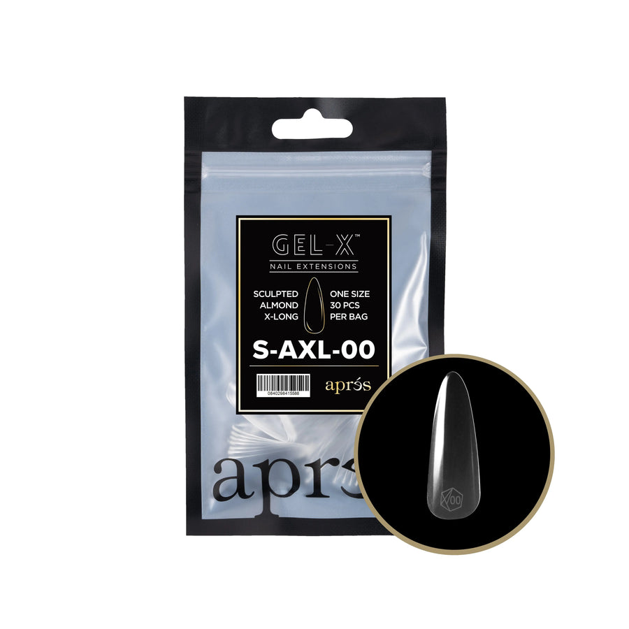 Aprés Gel-X Sculpted Almond X-Long Refill Bag