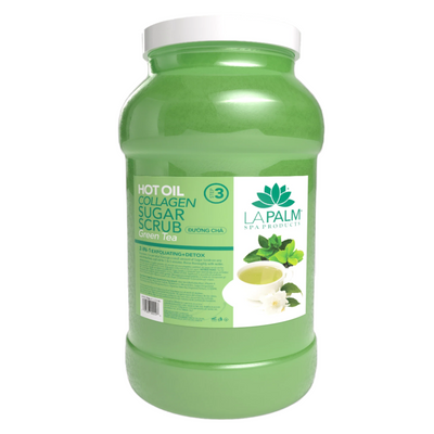 LA PALM Hot Oil Sugar Scrub Green Tea