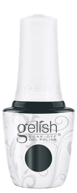 Gelish Soak-Off Gel Polish "Just Hanging Around", Deep Evergreen Creme, 15mL |.5 fl oz -In Frame Collection