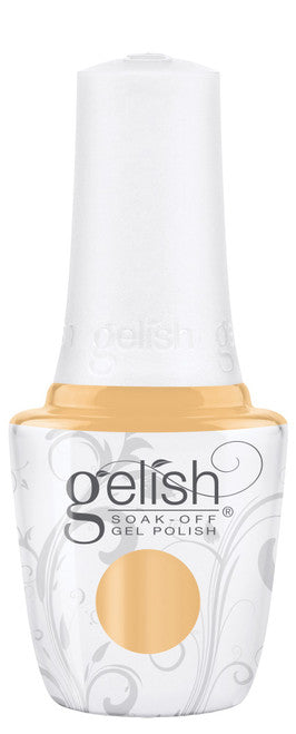 Gelish Soak-Off Gel Polish "Sunny Daze Ahead", Pale Yellow Creme, 15 mL | .5 fl. Oz.