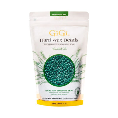 Gigi Hard Wax Beads Infused with Nourishing Aloe 14 oz