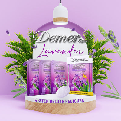 Demer Deluxe Pedi 4in1 - Set - Lavender