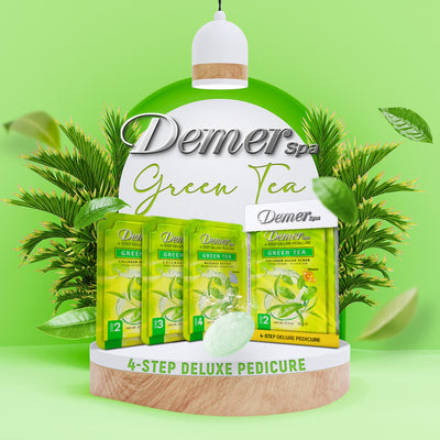 Demer Deluxe Pedi 4in1 - Set - Green Tea