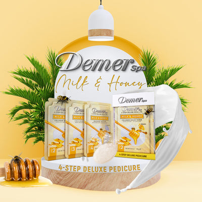 Demer Deluxe Pedi 4in1 - Set - Milk and Honey
