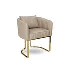 T Spa -  Berwin Manicure Customer Chair Acetone Proof Leather