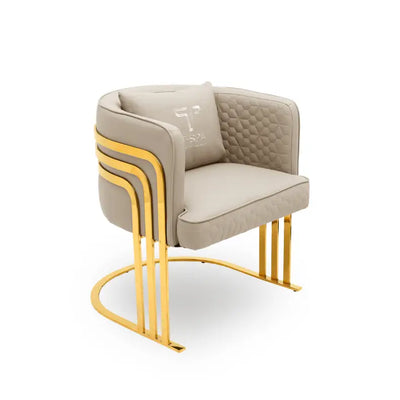 T Spa -  Blake Manicure Customer Chair Acetone Proof Leather