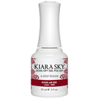 Kiara Sky Roses Are Red G502 gel polish bottle