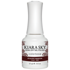 Kiara Sky Riyalistic Maroon G545 gel polish bottle