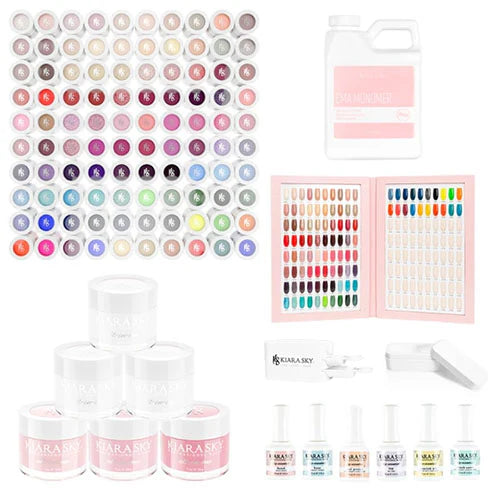 Kiara Sky -  Kiara Sky All-in-One Powder Master Collection + Kit - 118 Colors*