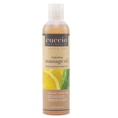 Cuccio -  White Limetta & Aloe Vera Massage Oil