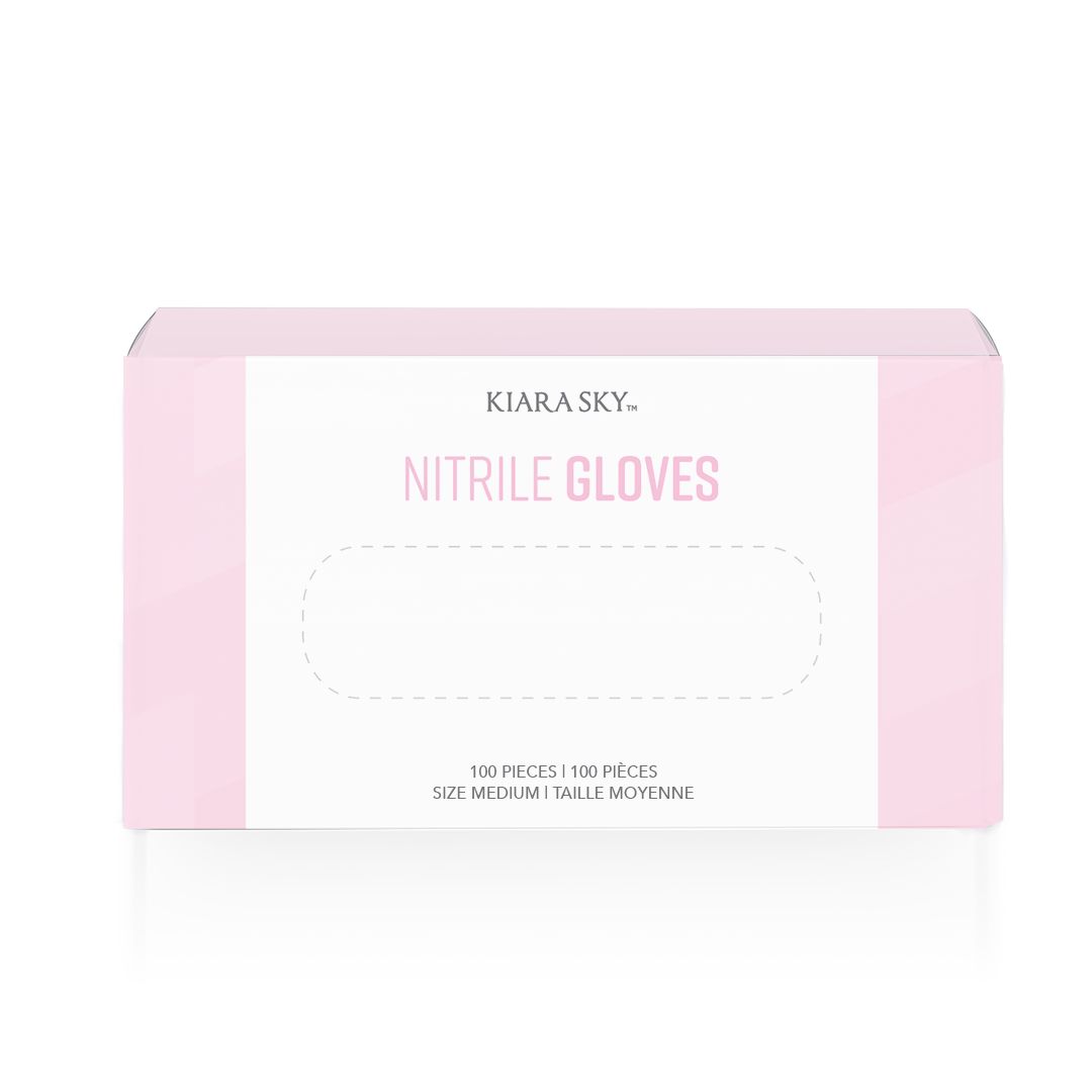 Pink Nitrile Gloves - 100pcs