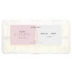 Kiara Sky -  Non C-Curve Nail Tips XXL - Coffin Natural