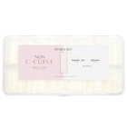 Kiara Sky -  Non C-Curve Nail Tips XXL - Square Natural