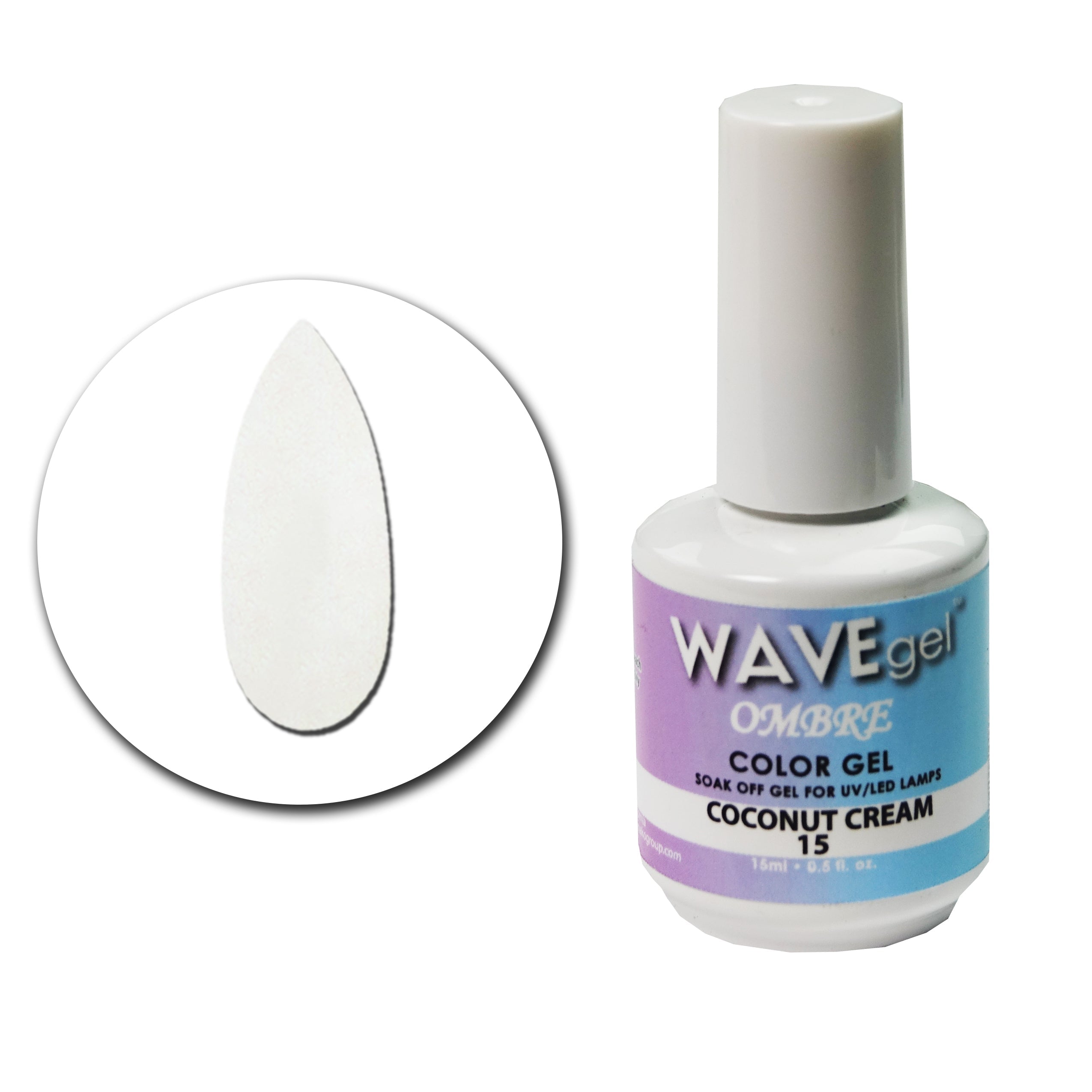 WAVEGEL Ombre Gel # 15 Coconut Cream