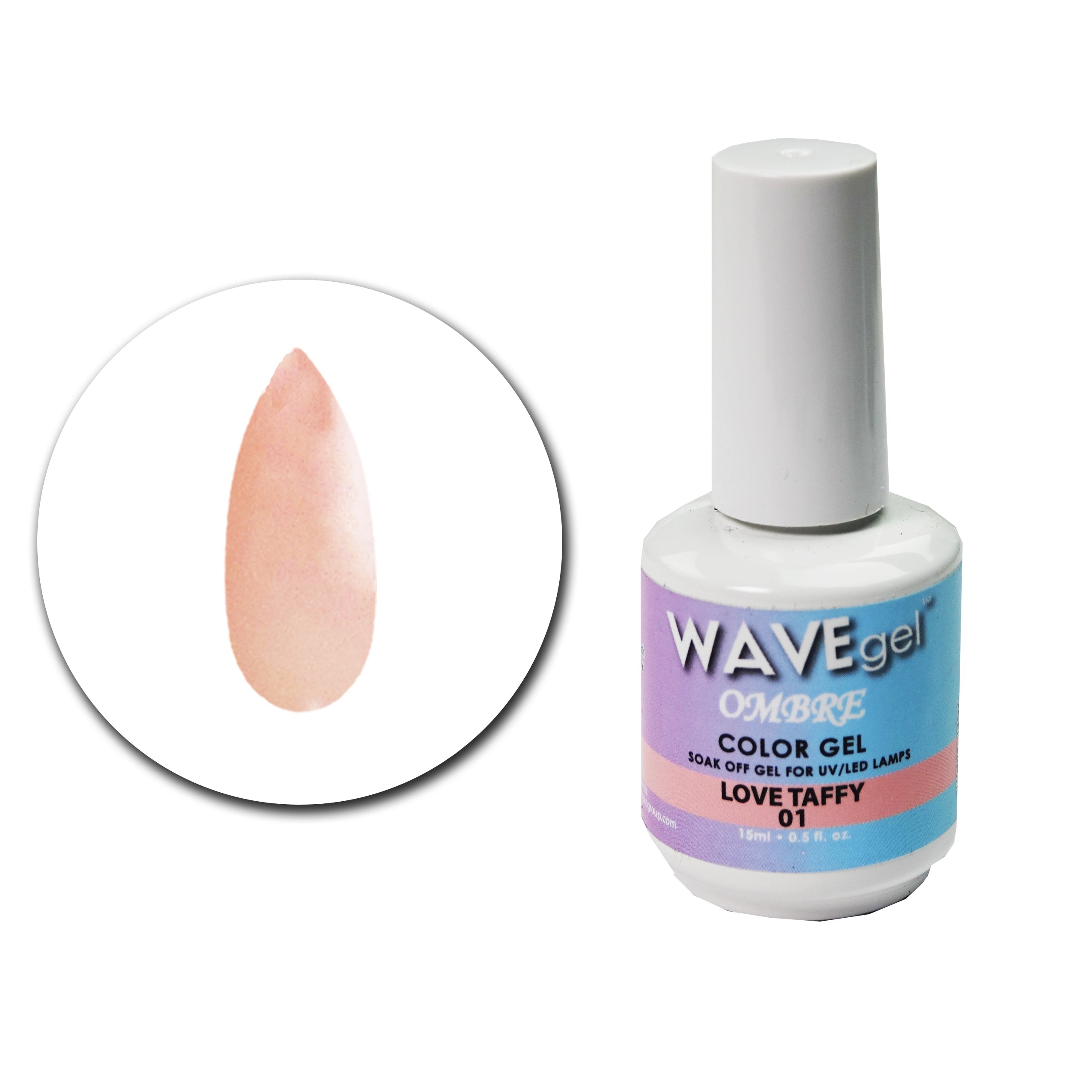 WAVEGEL Ombre Gel # 1 Love Taffy