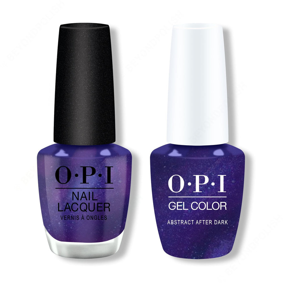 OPI - Gel & Lacquer Combo - Abstract After Dark