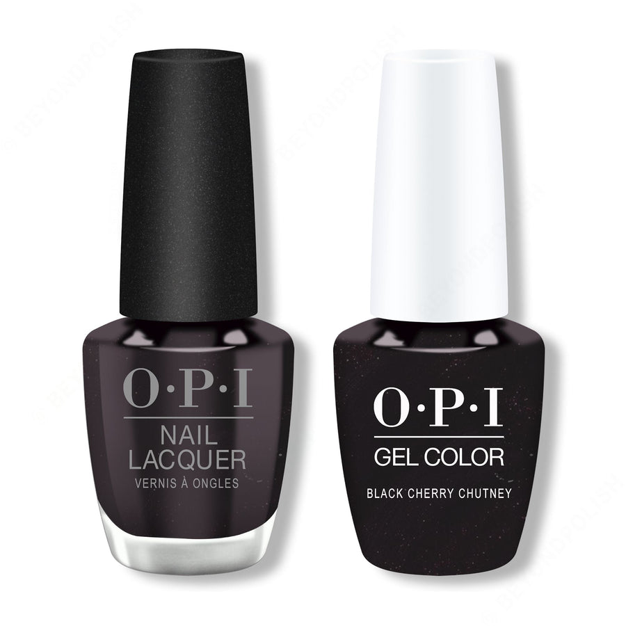 OPI - Gel & Lacquer Combo - Black Cherry Chutney