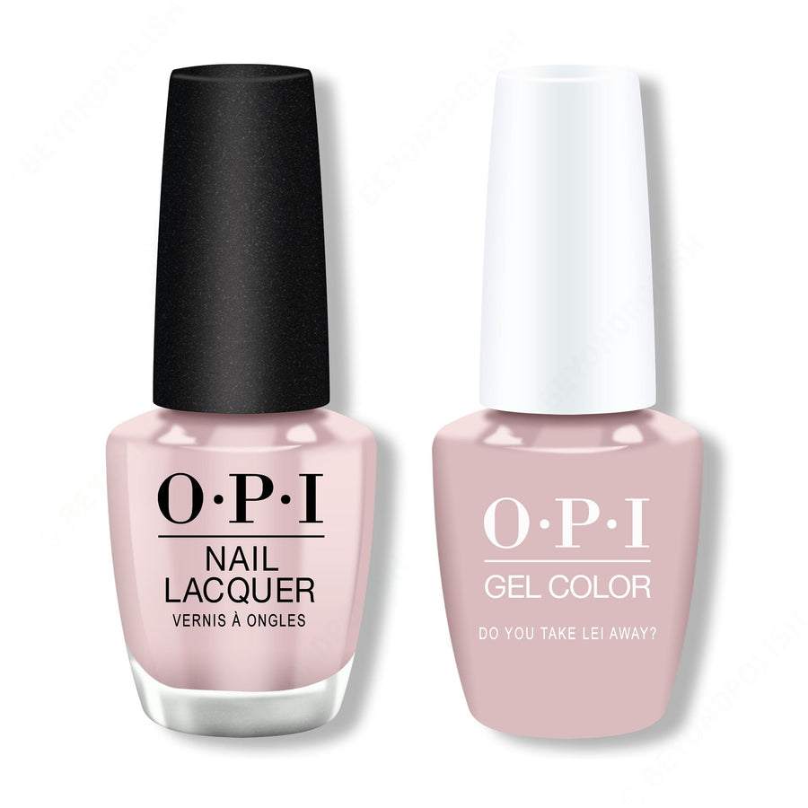 OPI - Gel & Lacquer Combo - Do You Take Lei Away?