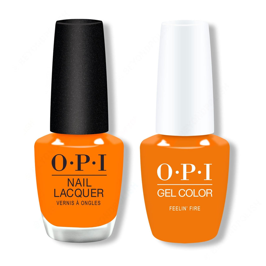 OPI - Gel & Lacquer Combo - Feelin' Fire