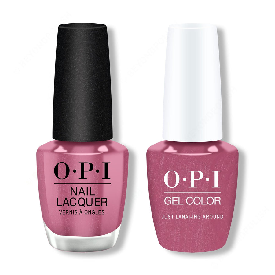 OPI - Gel & Lacquer Combo - Just Lanai-ing Around