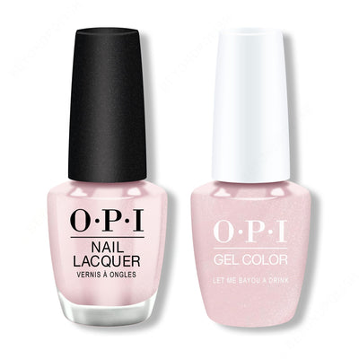 OPI - Gel & Lacquer Combo - Let Me Bayou a Drink