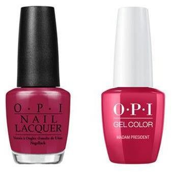 OPI - Gel & Lacquer Combo - Madam President