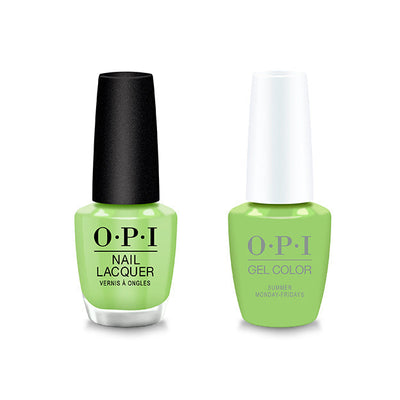 OPI - Gel & Lacquer Combo - Summer Monday-Fridays