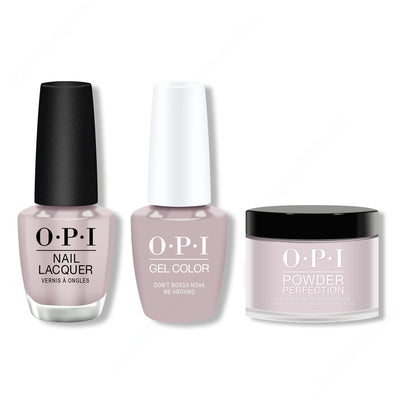 OPI - Gel, Lacquer & Dip Combo - Dont Bossa Nova me Around
