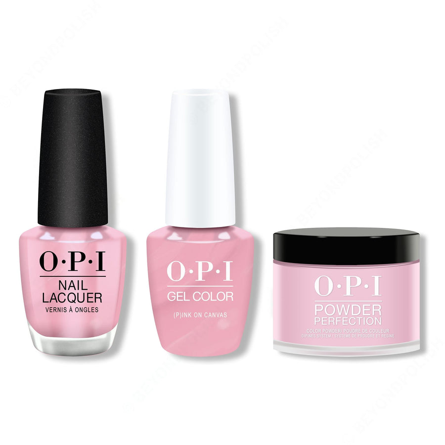 OPI - Gel, Lacquer & Dip Combo - (P)Ink on Canvas
