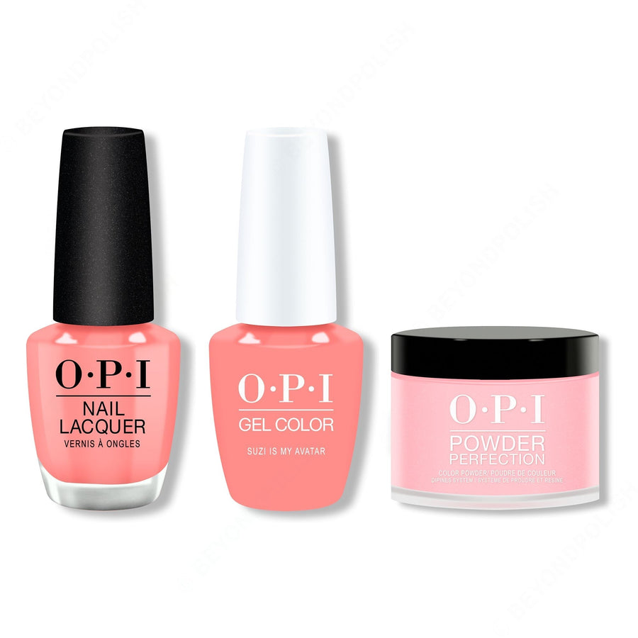 OPI - Gel, Lacquer & Dip Combo - Suzi is My Avatar