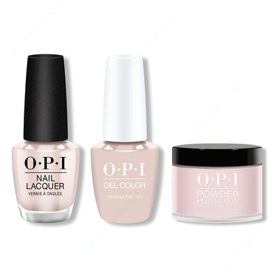 OPI - Gel, Lacquer & Dip Combo - Tiramisu for Two