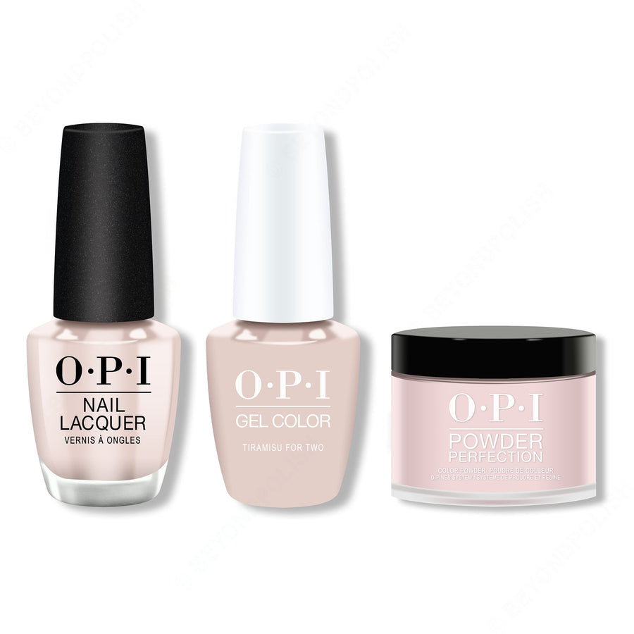 OPI - Gel, Lacquer & Dip Combo - Tiramisu for Two