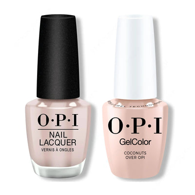 OPI - Gel & Lacquer Intelli-Gel Combo - Coconuts Over Opi 0.5 Oz
