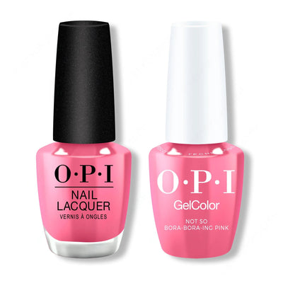 OPI - Gel & Lacquer Intelli-Gel Combo - Not So Bora-Bora-Ing Pink 0.5 Oz
